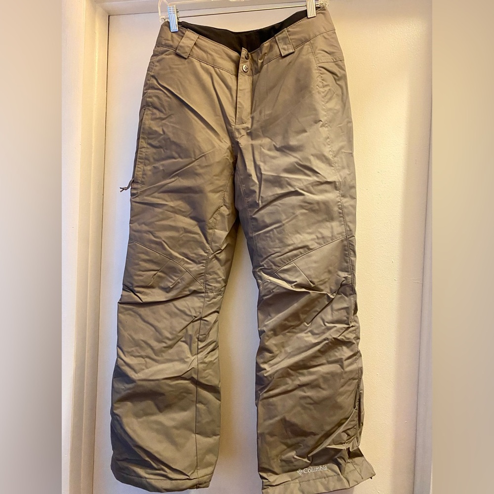 Columbia Women's Gray Ski Pants, NWOT, Size Small/Short